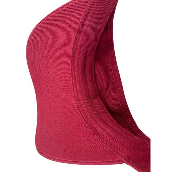 Washington State Cougars WSA Cougars Russell Athletics Hook and Loop Visor Red - Picture 10 of 10